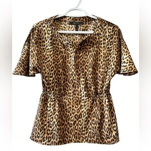 Leopard Print Women's Top